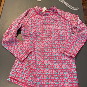 Girls Vineyard Vines Large long sleeve swim shirt